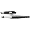herlitz Stylo plume my.pen, plume: L, blanc / noir/noir