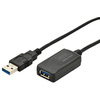 DIGITUS Câble de rallonge actif USB 3.0, 5,0 m
