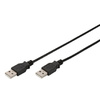 DIGITUS Câble USB 2.0, USB-A mâle - USB-A mâle, 5,0 m