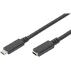 DIGITUS Rallonge USB 3.1, 0,7 m, noir
