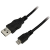 LogiLink Câble USB 2.0, USB-A - micro USB-B mâle, 1,8 m  - 35483