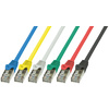 LogiLink câble Patch, Cat. 5e, SF/UTP, 0,5 m, gris, gaine en