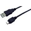 LogiLink Câble USB 2.0, USB-A - mini USB mâle 5 broches, 1,8