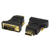 LogiLink Adaptateur HDMI femelle - DVI-D 24+1 mâle, noir