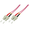 LogiLink Câble Patch à fibre optique, SC Duplex - SC Duplex