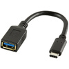 LogiLink Câble adaptateur USB 3.1, USB-C mâle- USB-A femelle