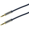 LogiLink Câble audio, 2 x jack mâle 3,5 mm, 1,5 m