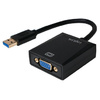 DIGITUS Adaptateur graphique USB 3.0 - VGA, noir