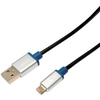 LogiLink Câble de connexion Premium USB 2.0, USB-A - micro