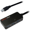 Logilink Câble de rallonge actif 3,0 avec USB Hub, 10 m