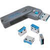 LogiLink Verrous de sécurité port USB, 1 clé / 1 verrou