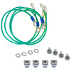 LogiLink Kit de câbles de mise à la terre pour baies 19'