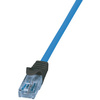 LogiLink Câble patch Premium, Cat.6A, U/UTP, 5,0 m, bleu