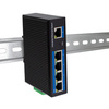 LogiLink Switch industriel Fast Ethernet, 5 ports, unmanaged