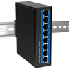 LogiLink Switch industriel Gigabit Ethernet, 8 ports