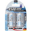 ANSMANN Pile rechargeable NiMH maxE, Mono (D), 8.500 mAh