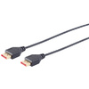 shiverpeaks BASIC-S Câble DisplayPort 1.4, slim, 1,0 m, noir