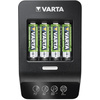 VARTA Chargeur LCD Ultra Fast Charger+, avec 4x piles Mignon