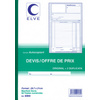 ELVE Manifold 'Devis - Offre de prix', 210 x 297 mm, tripli  - 22392