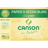 CANSON Papier à dessin 'C' à grain, A4, 180 g/m2, blanc  - 92980