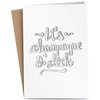 RÖMERTURM Carte de voeux 'It's Champagne o'clock'