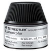 STAEDTLER Flacon de recharge Lumocolor 487 05, noir