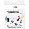 HEYDA Set tampons caoutchouc mousse 'lettres & chiffres', II