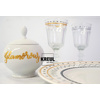 KREUL Marqueur Glass & Porcelain Pen Glamour, set de 4