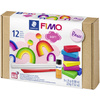 FIMO SOFT Kit de pâte à modeler 'Basic', 12 pièces