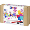 FIMO SOFT Kit de pâte à modeler 'Basic XXL', 46 pièces