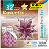 folia Feuilles de papier pliable étoile Bascetta, bleu glace