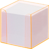 folia Bloc cube avec boîtier 'Luxbox' rose, équipé
