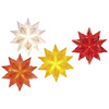 folia Feuilles de papier pliables étoile Bascetta, 75 x 75mm