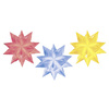 folia Feuilles pliables étoile Bascetta, 150 x 150 mm, jaune