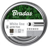 Bradas Tuyau d'arrosage WHITE LINE, 1/2', argent/blanc, 20 m
