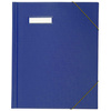 ELBA Chemise à courrier A4 en PVC, avec élastiques, bleu
