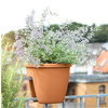 Poétic Pot de fleurs pour balcon MY CITY GARDEN, terracotta