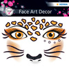 HERMA Face Art Sticker visage 'Léopard'