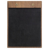 Securit Porte-menu 'Walnut Leather', A5