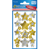 Avery Zweckform ZDesign Stickers de Noël étoiles, gaufré