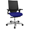 Topstar Chaise de bureau pivotante 'T300', bleu / noir