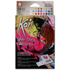 SAKURA Peinture aquarelle Koi Water Colors Sketch, box 12