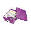 LEITZ Boîte de rangement Click & Store WOW, grand, violet
