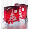 sigel Sac cadeau de Noël pour bouteille 'Sparkling Tree'