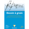 Clairefontaine Bloc papier dessin 'à Grain', A4