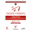 Clairefontaine Bloc papier dessin 'Dessin - Croquis', A5