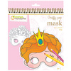 avenue mandarine Carnet de coloriage Graffy Pop Mask 'Girl'
