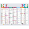 EXACOMPTA Calendrier Multicolore 2023/2024, 295 x 220 mm