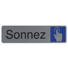 EXACOMPTA Plaque de signalisation 'Sonnez'