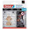 tesa Vis adhésive pour brique, triangulaire, 5,0 kg